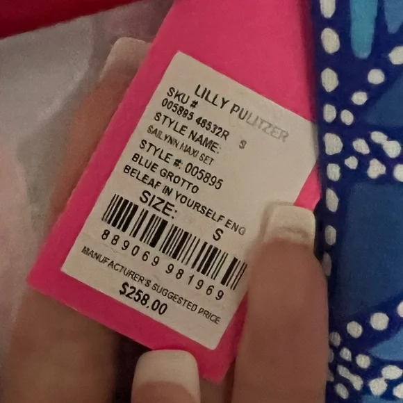 NWT, Size Small HTF, Lilly Pulitzer Sailynn Set - Picture 3 of 3